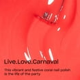 thumbnail image 3 of OPI Nail Lacquer, Live Love Carnaval, Vibrant Coral Nail Polish, 0.5 fl oz, 3 of 7