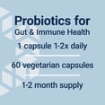 thumbnail image 5 of Life Extension Bifido GI Balance - Supports Healthy Gut & Digestive Health - Gluten-Free, Non-GMO - 60 Vegetarian Capsules, 5 of 10