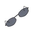 thumbnail image 1 of Sonducket Gafas Unisex, práctico hexágono, peso ligero, Vintage, gafas generales, suministro para casa al aire libre para adultos, hombres, mujeres, Cadenas y cordones para anteojos tipo 3, 1 of 6