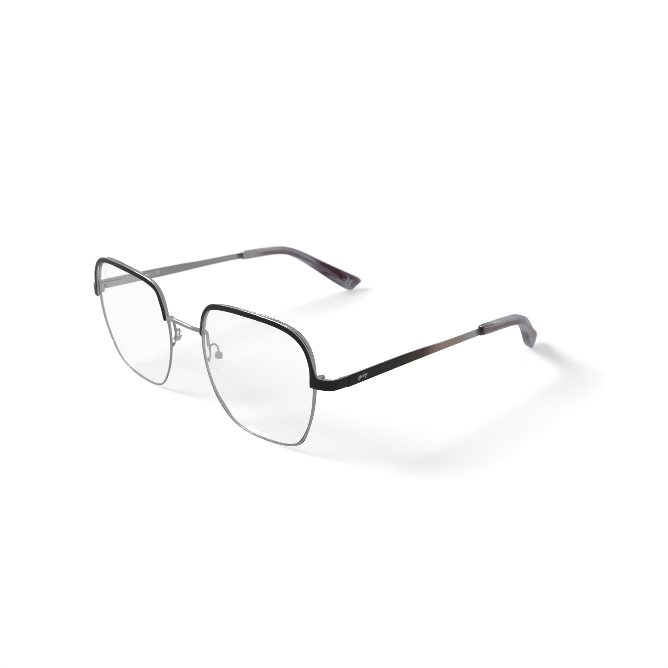 Hurley Women's Torri Prescription Eyeglasses with Case, Brown/Gold