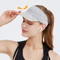 thumbnail image 5 of Sports headbands with brim, outdoor running, fitness, yoga, sweat-absorbent headbands, headscarves for men and women - style3, 5 of 5