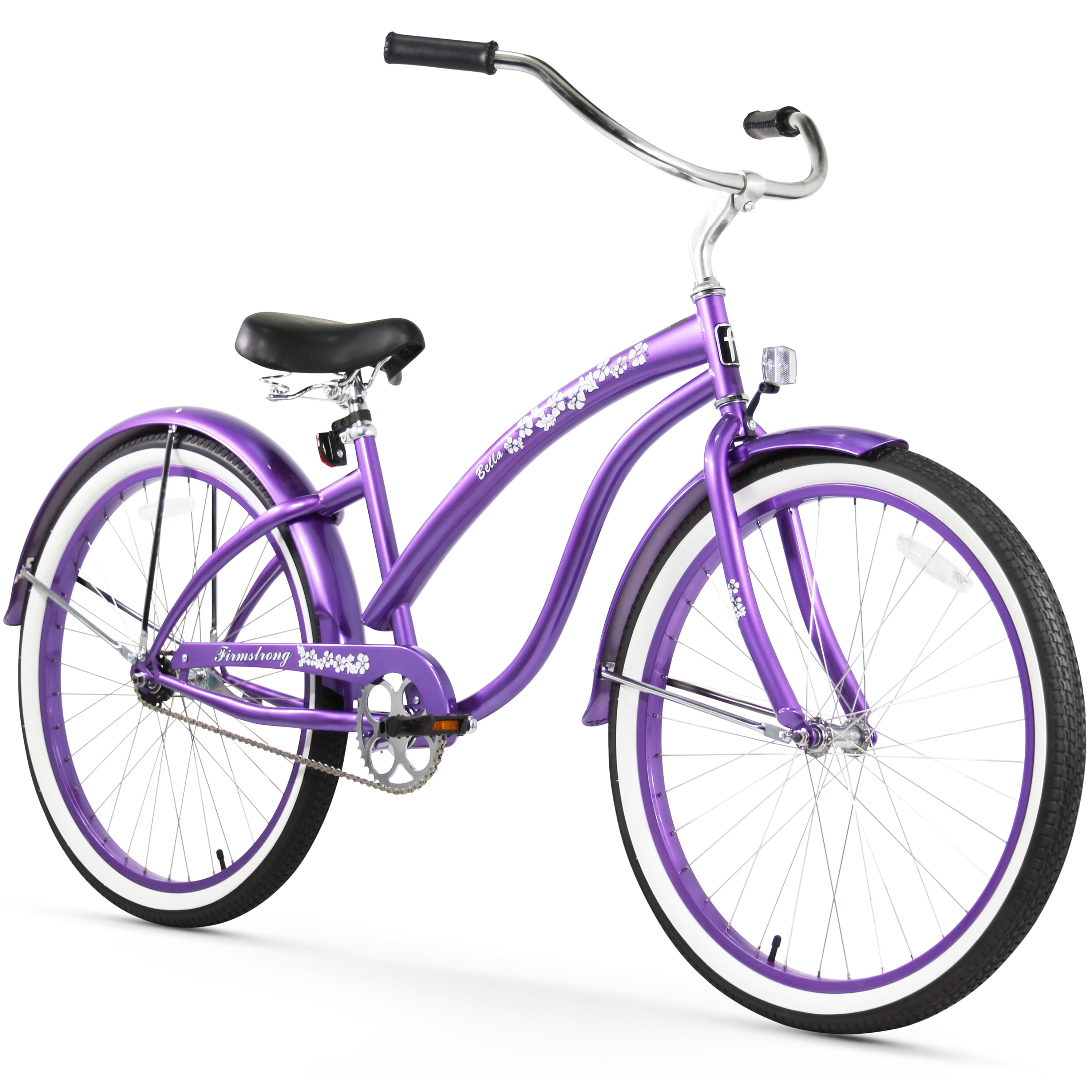 Firmstrong Bella Classic, 26", Women's, Single Speed, Purple