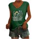 thumbnail image 1 of Camisetas Casuales de Manga Corta Gradiente Impreso Cuello Redondo Superior, Camiseta de Moda de Poliéster para las Mujeres, Lavado a Mano Verano Primavera, 1 of 4