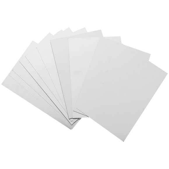 icolorfuled 10pcs Aluminum Alloy Metal Blanks for Sublimation Printing