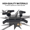 thumbnail image 1 of Baohd 1/10 Aluminum Alloy High Precision Steering Servo Saver Complete For JLB J3 RC Car Part RC Car Accessories Replacement Parts Silver, 1 of 6