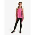 Justice Girls Active Tank, Short, and Legging, 3Piece Outfit Set
