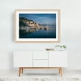 thumbnail image 5 of Amalfi Coast Marina - Campania Italy Photography Oak Framed Wall Art Print 20 x 30 inches, 5 of 6