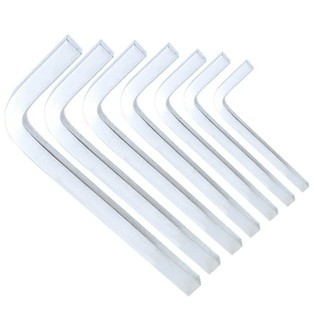 7PCS L shaped Wrench Key Set Square Head Key Wrench Screwdriver Set for Tight Areas Bent Wrenches Allen Wrench