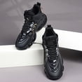 thumbnail image 4 of Men'S Athletic Shoes, High-Top Casual Lace-Up Sneakers, Comfortable Footwear, 4 of 9