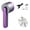 SR003-PURPLE, variant on Portable Rechargeable Lint Remover with Upgraded Thick Protective Cover & LED Power Display, Dual-use Fabric Fuzz Shaver & Pet Hair Trimmer, Fast Efficient Fabric Care Tool for Clothes and Pet Fur