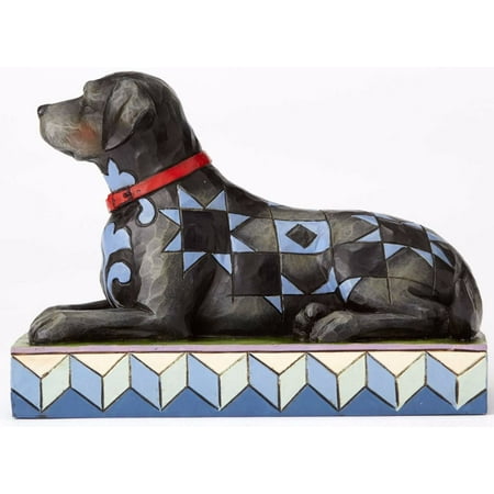 Black Labrador Retriever Figurine - Jim Shore Heartwood Creek Onyx Black Labrador Retriever Figurine 4056946 Dog Pet