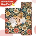 thumbnail image 4 of Pioneer Flower Floral Print Pattern Toddler Nap Mats for Kids Preschool,Sleeping Mat Bag or Kids,Toddler Sleeping Bag,Toddler Nap Mat or Daycare, 4 of 6