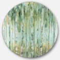 thumbnail image 1 of Designart « The birch Forest II » Art Mural Rond en Métal Style Ferme - Disque de 36, 1 of 5
