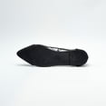 thumbnail image 3 of Bailarina Zapatos Planos para Vestir Ballet Mujer Punta Puntiaguda Malla, 3 of 9