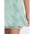 thumbnail image 4 of No Boundaries Junior's Satin Jacquard Mini Dress, Sizes XXS-XXL, 4 of 5