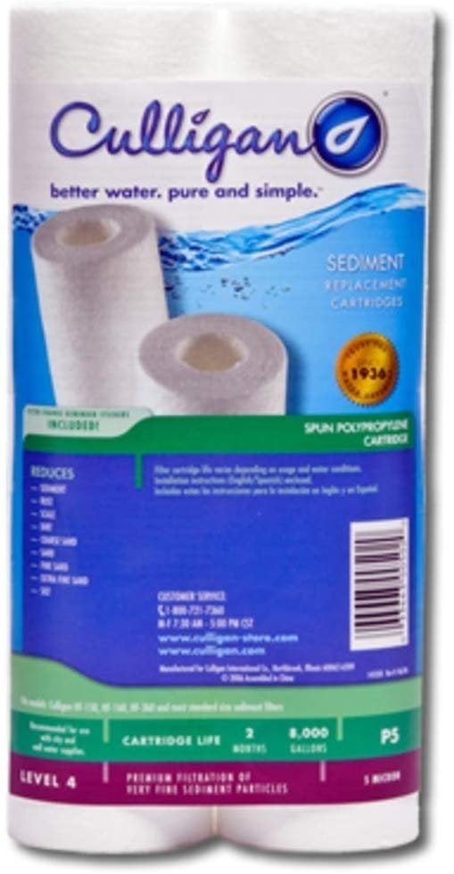 Culligan P5 Sediment Whole House Water Filter Cartridge 3Pack