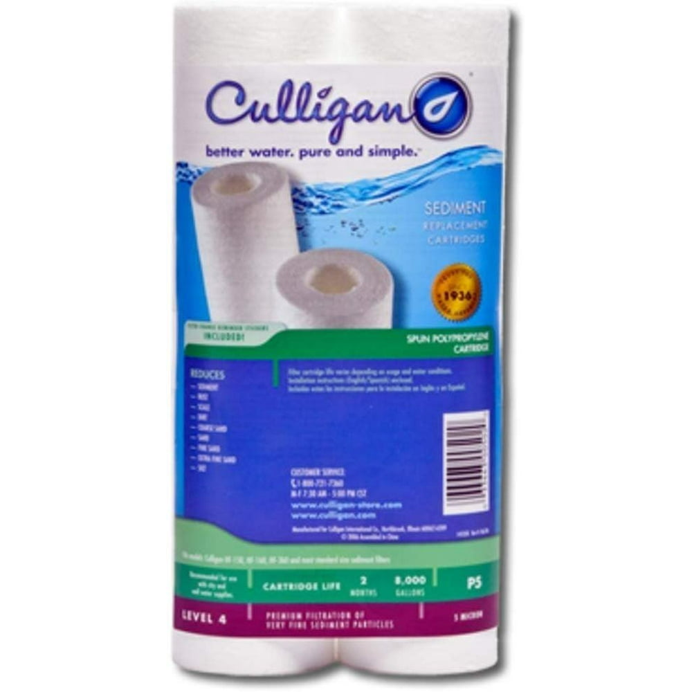 Culligan P5 Sediment Whole House Water Filter Cartridge 3Pack
