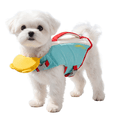 thumbnail image 6 of Dog Life Vest, High Buoyancy Breathable with Puppy Boating, Water Safety | Puppy Buoyancy Suit for Animal Lovers Trainers Boaters Kayaking Canoeing Fishing Trip Sailing Camping River Lake 43-56cm, 6 of 6