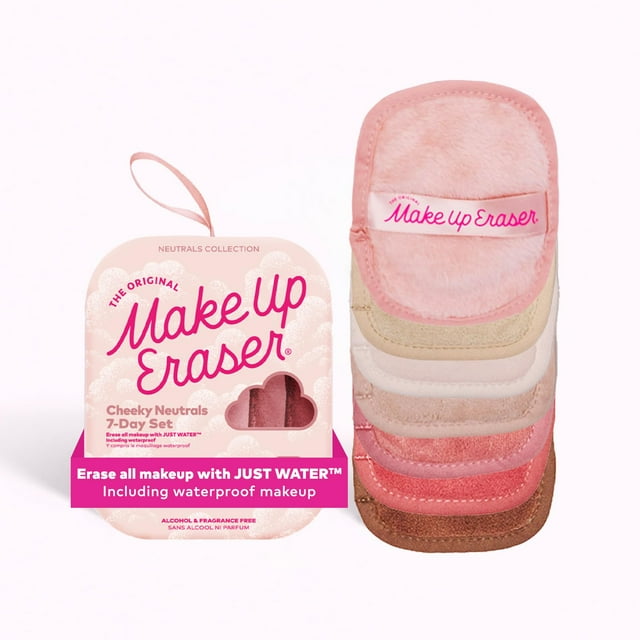 Set de borradores de maquillaje para 7 días Original Sweet Cheeks Neutrals