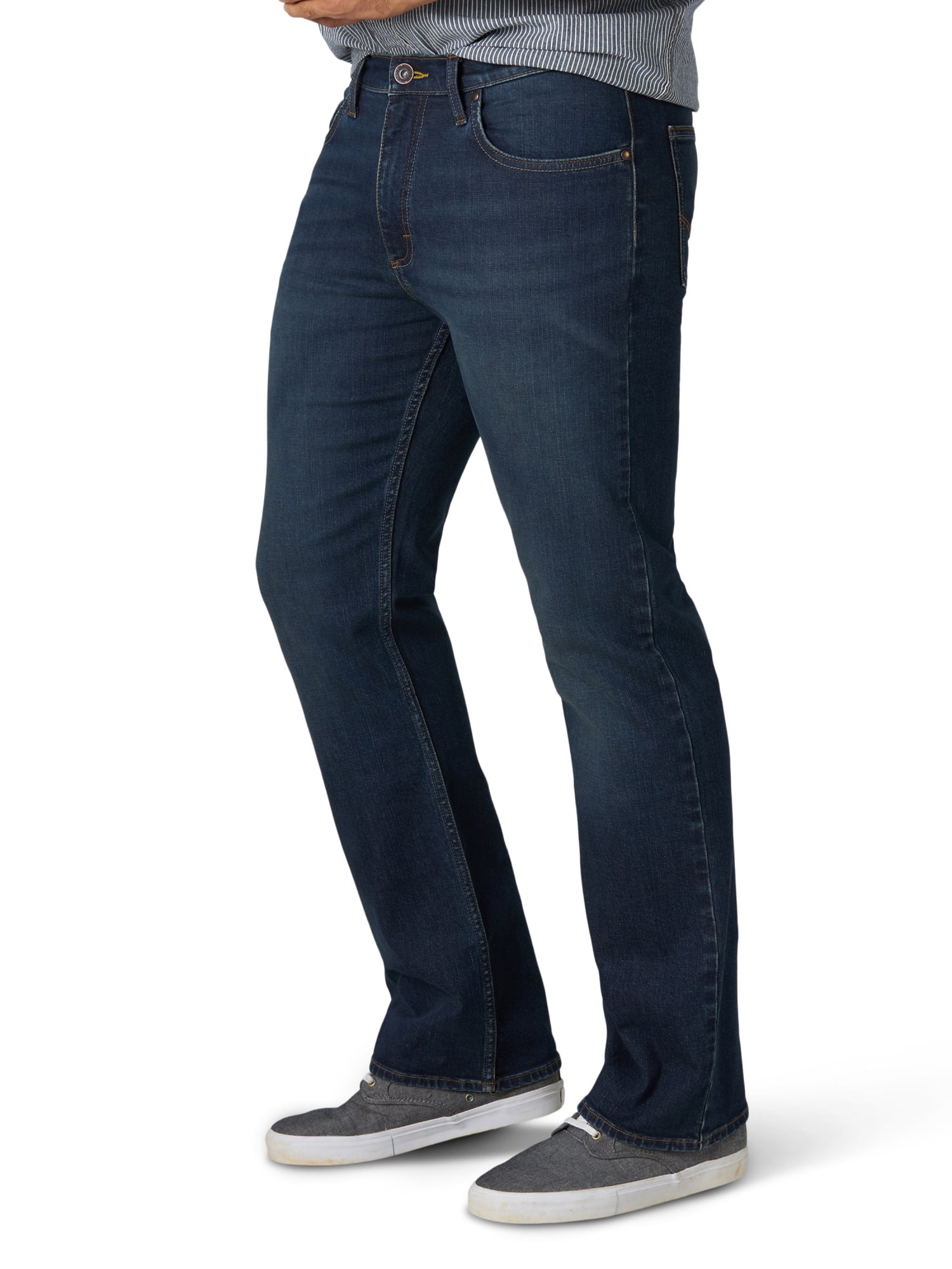 wrangler men's relaxed boot jean with stretch