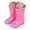 Pink, variant on Otqutp Toddler Rain Boots Waterproof Lightweight Kids Rubber Boots Easy-On Rainboots Cute Cat Non-Slip Sole Rain Shoes for Boys Girls