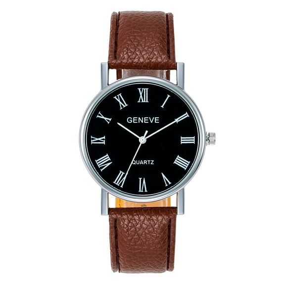 Ausyst Men's Watch Gentleman Luxury Watch Fashion Belt Watch Belt Watch Watches for Men