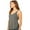 Dark Grey Heather, variant on BELLA + CANVAS Women�'s Flowy Tank with Side Slit