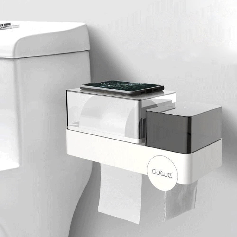 Tissue Box Multifunctional Storage Box Roll Paper Tube Perspective