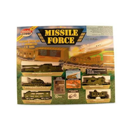 Model Power MDP1068 HO-Scale Missile Force Train Set, US Army