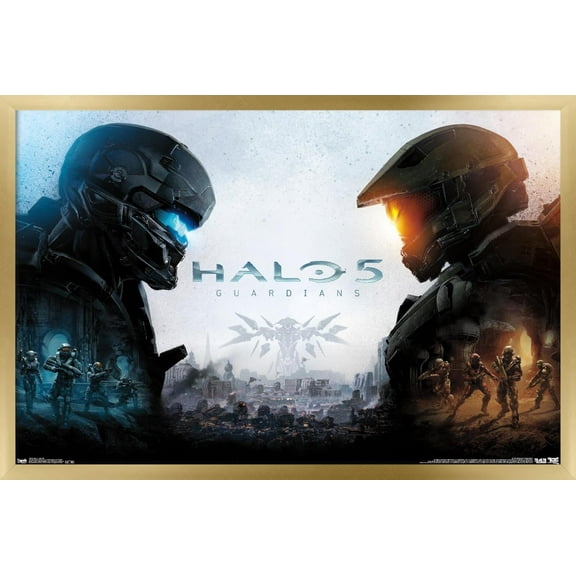 Halo 5 - Key Art Wall Poster, 22.375" x 34", Framed