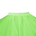 thumbnail image 4 of MKOSPLRT 4 Layered Tulle Tutu Skirt for Girls with Bow Girl Ballet Tutu Skirt Elastic Waist Ruffle Tiered Skirts 2-13 Years, 4 of 5
