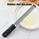 thumbnail image 2 of Cheese Grater Portable Stainless Steel Lemon Citrus Hand Grater Vegetable Fruit Tool Cheese Shavings Planer Kitchen Gadgets, 2 of 2