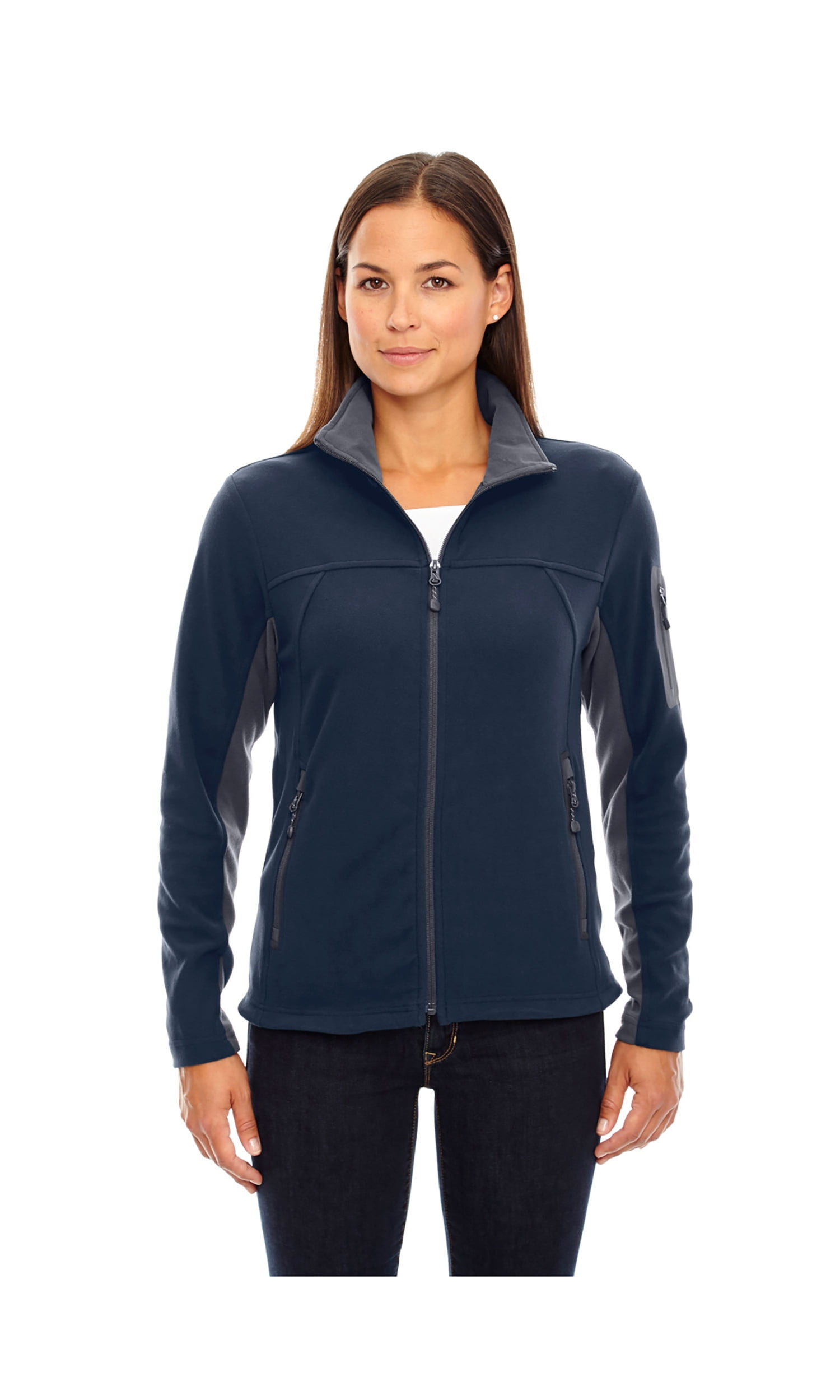 Ash City Women's Full-Zip Microfleece Jacket, Style 78048 - Walmart.com