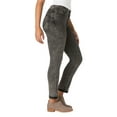 thumbnail image 5 of Signature by Levi Strauss & Co. Women's Mid Rise Slim Cuffed Jeans, 5 of 7