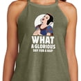 thumbnail image 3 of Disney Princess - Snow White Nap - Juniors High Neck Tank Top, 3 of 5