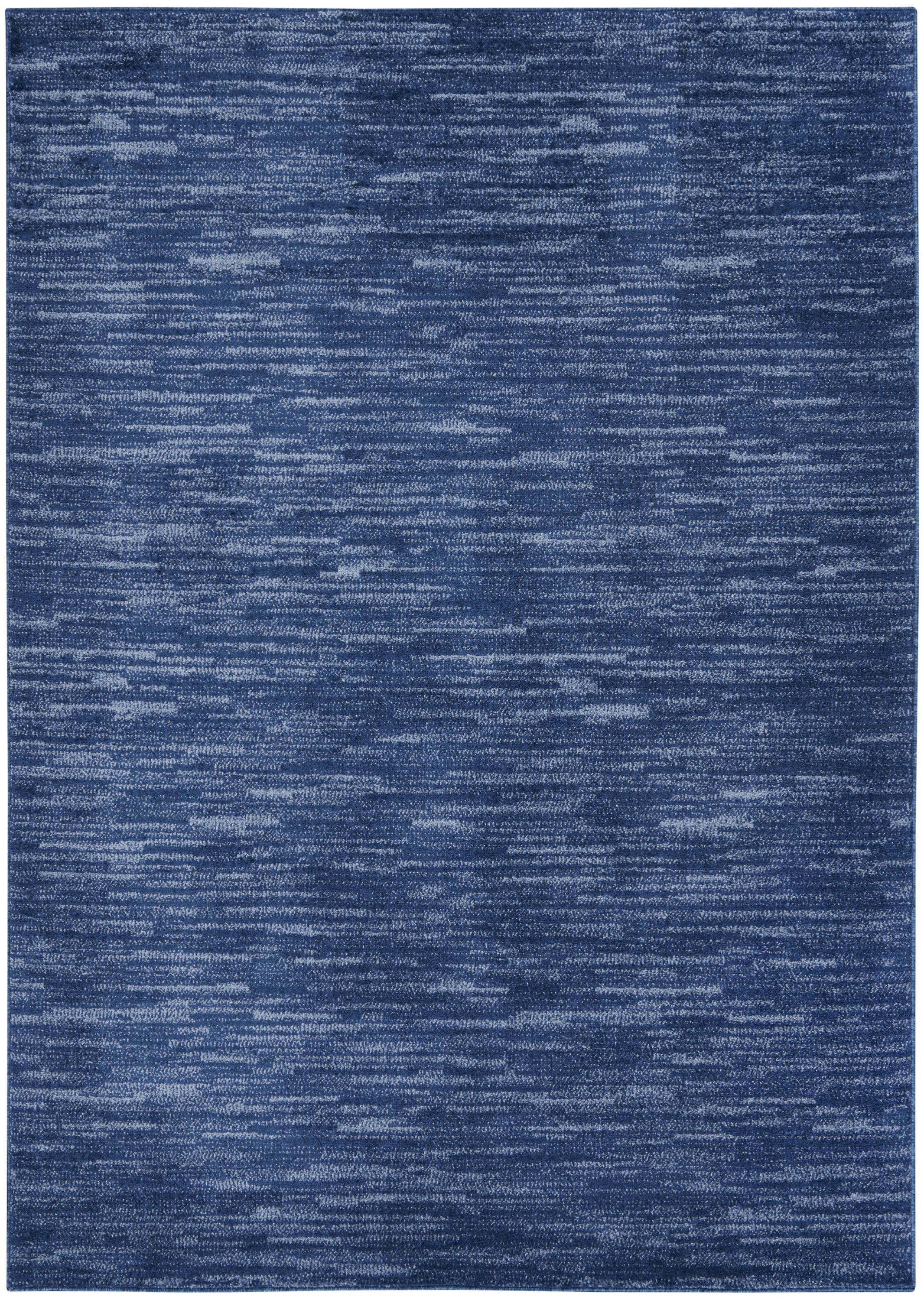 Noursion Essentials Solid Contemporary Navy Blue 5' x 7' Area Rug, (5 ...