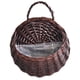 thumbnail image 1 of Handmade Woven Hanging Basket Storage Basket Flower Pot Hanging Wall Basket, 1 of 2