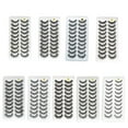 thumbnail image 4 of 10 Pairs Natural Cross False Eyelashes - Thick Dense Black Long Fake Eyelashes for Women, 4 of 6