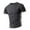 Dark Gray, variant on WAENQINLA Workout T-Shirts for Men Casual Slim Fit Short Sleeve Athletic Shirt Soft Lightweight Crew-Neck Tees Size M To 2XL