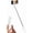 White, variant on Portable Selfie Stick, Lightweight Extendable Stainless Steel Tube,All-in-One Compact Selfie Stick with Wireless Remote Compatible with 4-7" iPhone/Android Phones for Vlog/Travel/Filming