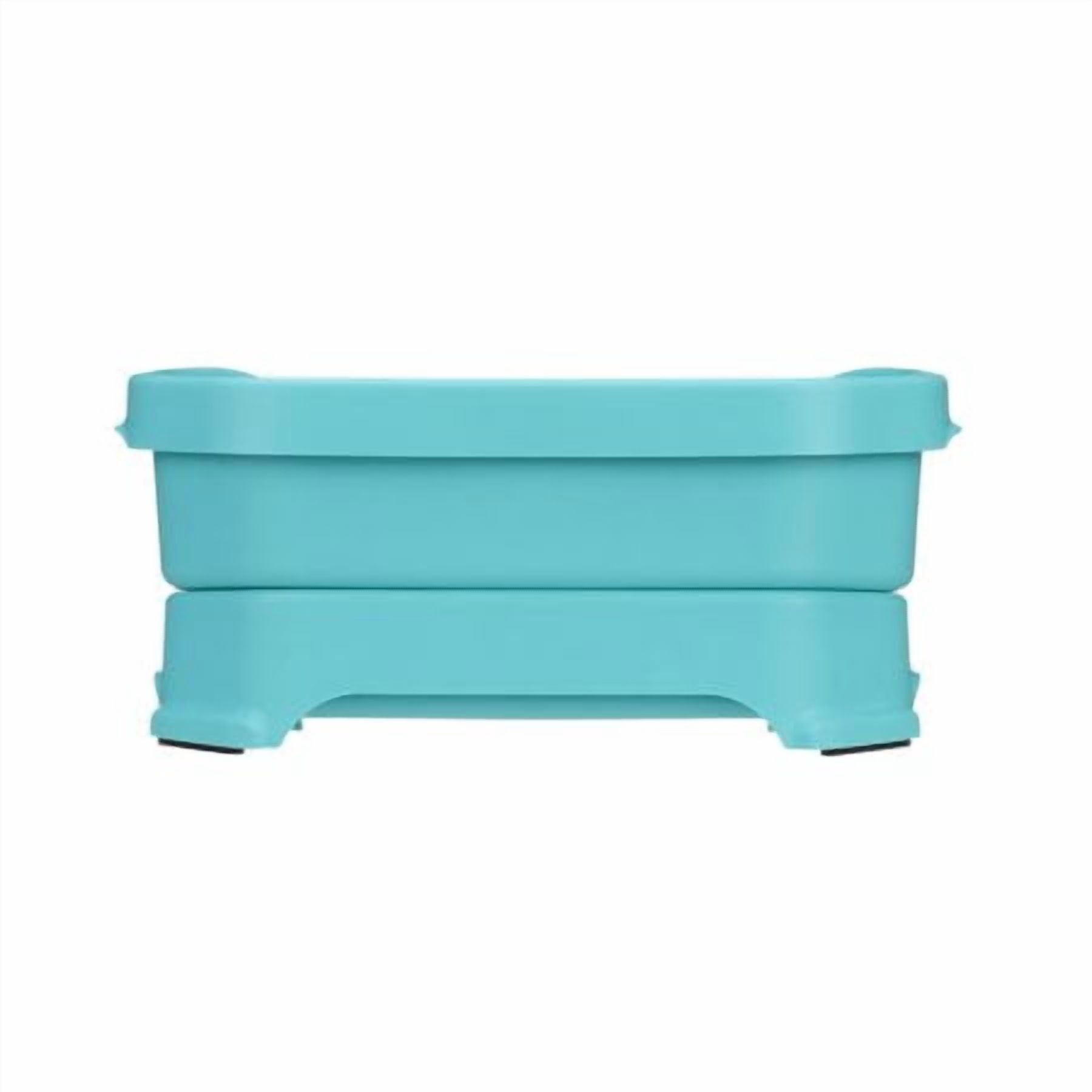 Neater Pets Neater Feeder Deluxe Mess-Proof Elevated Food & Water Bowls for Small Dogs, Aquamarine