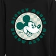 thumbnail image 3 of Disney - Mickey Mouse Checker Badge - Toddler & Youth Long Sleeve Graphic T-Shirt, 3 of 5