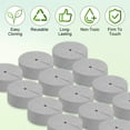 thumbnail image 2 of Uxcell 30-Pack Collares de Clonación Inserts, Sistemas Hidropónicos de Esponja Clonadora de Bricolaje, Inserts de Espuma que se Ajustan a Macetas de 2" [Gris], 2 of 6