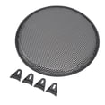 thumbnail image 1 of Subwoofer Speaker Circle Cover, Iron 12 Inch Speaker Grill Anti Impact  For RV, 1 of 8