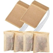 500PCS Disposable Tea Filter Bags Empty Tea Bags Paper Coffee Filter Bags Used for Loose Leaf Tea And Coffee (6x8cm/ 2.36x3.15inch)
