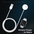 thumbnail image 3 of Kuymtek Para Apple Watch Series 6 5 4 3 2 1 SE Cable de carga de cargador inalámbrico magnético, 3 of 8