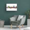 thumbnail image 4 of Michael Tompsett 'Sao Paulo Skyline Brazil' Canvas Art, 4 of 4