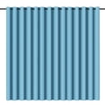 thumbnail image 7 of ANMINY 2 Pcs Blackout Curtain Panels Solid Color Space Room Divider Screen Partition Fabric, 96"x120", Blue, 7 of 7