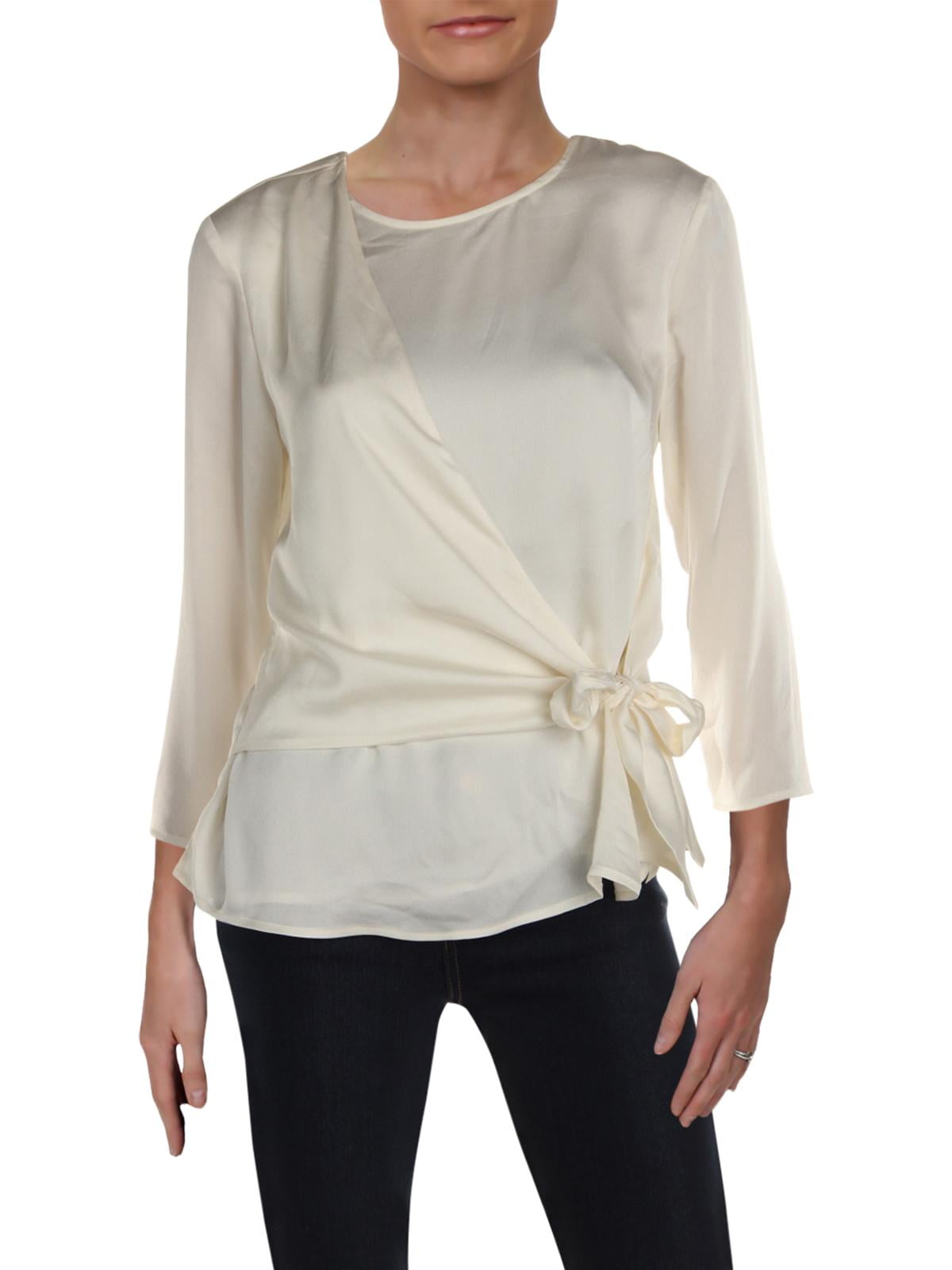 vince camuto tie front top