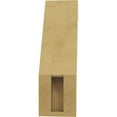 thumbnail image 4 of Ekena Millwork 3"W x 6"D x 10"H Burlington Rough Cedar Woodgrain TimberThane Knee Brace, Primed, 4 of 6